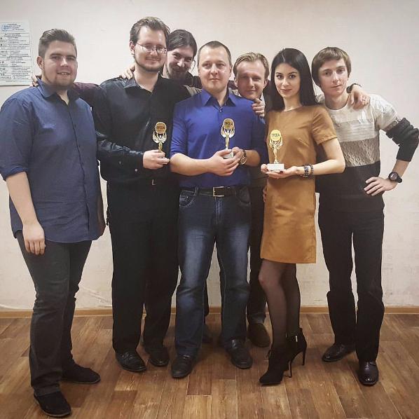 Поздравляем победителей - студенческий театр "Антракт"