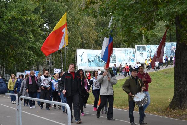 Общенациональный праздник массового спорта объединил медицинских работников города и области 
