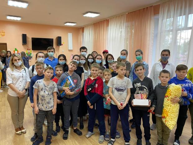 Студенты посетили Сомовский детский санаторий