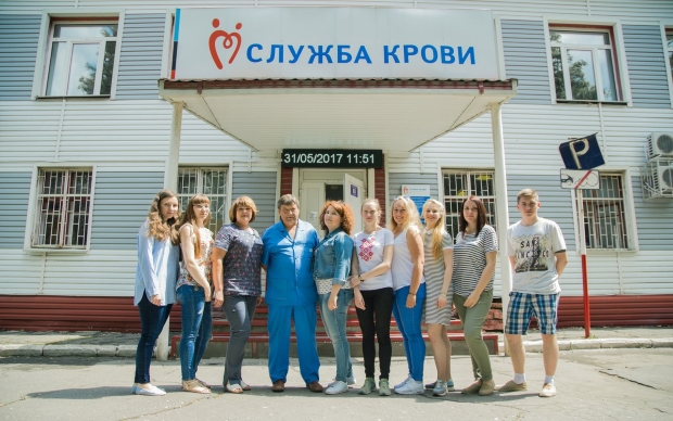 Экскурсия на Воронежскую областную станцию переливания крови