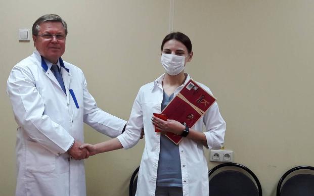 Медалями «За самоотверженность» награждены Воронежские медики