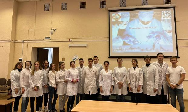 Состоялось организационное заседание студенческого научного кружка кафедры хирургической стоматологии