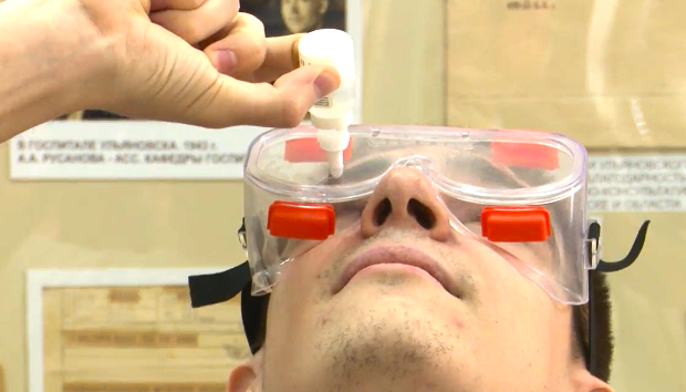 В Воронеже создали первые в России очки-непроливайки для лечения глаз с глаукомой