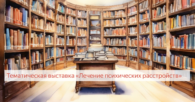 Тематическая книжная выставка «Лечение психических расстройств»