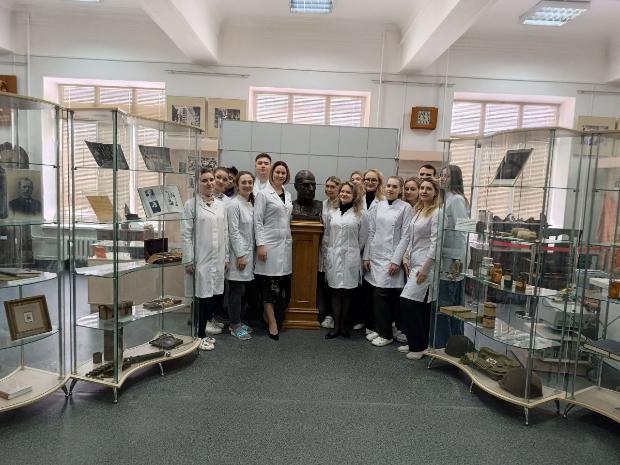 Студенты МПФ посетили музейный комплекс ВГМУ им. Н.Н. Бурденко