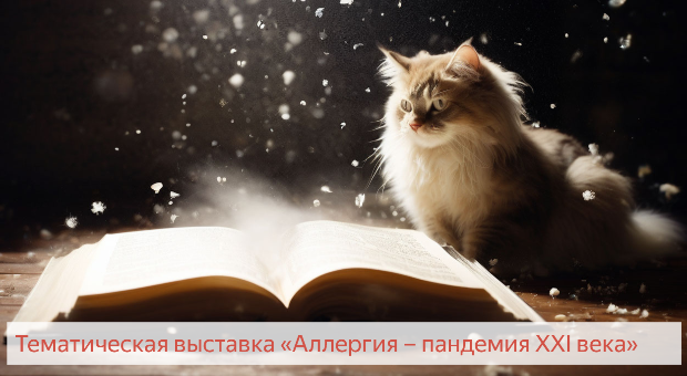 Тематическая книжная выставка «Аллергия – пандемия XXI века» Тематическая книжная выставка «Аллергия – пандемия XXI века»