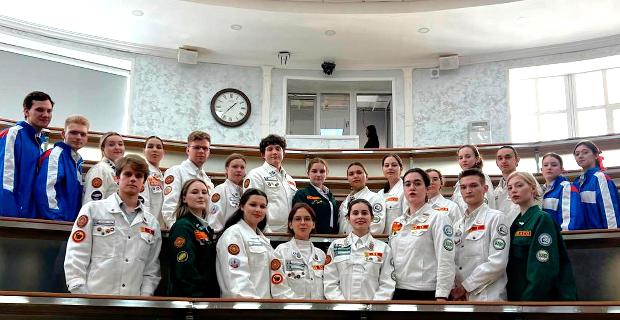 Студенческие отряды ВГМУ им. Н.Н. Бурденко открыли сезон трудовых семестров